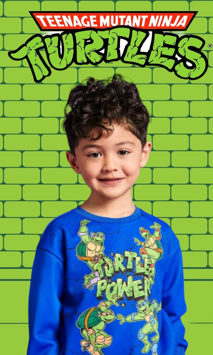 Ninja Turtles Long Sleeve Crewnek Top - Image 5