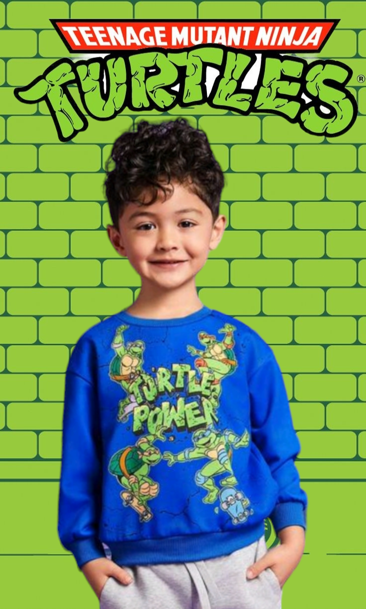 Ninja Turtles Long Sleeve Crewnek Top - Image 4