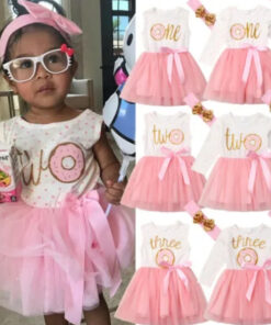 Alternative view of One Sleeveless Birthday Dress and Headband