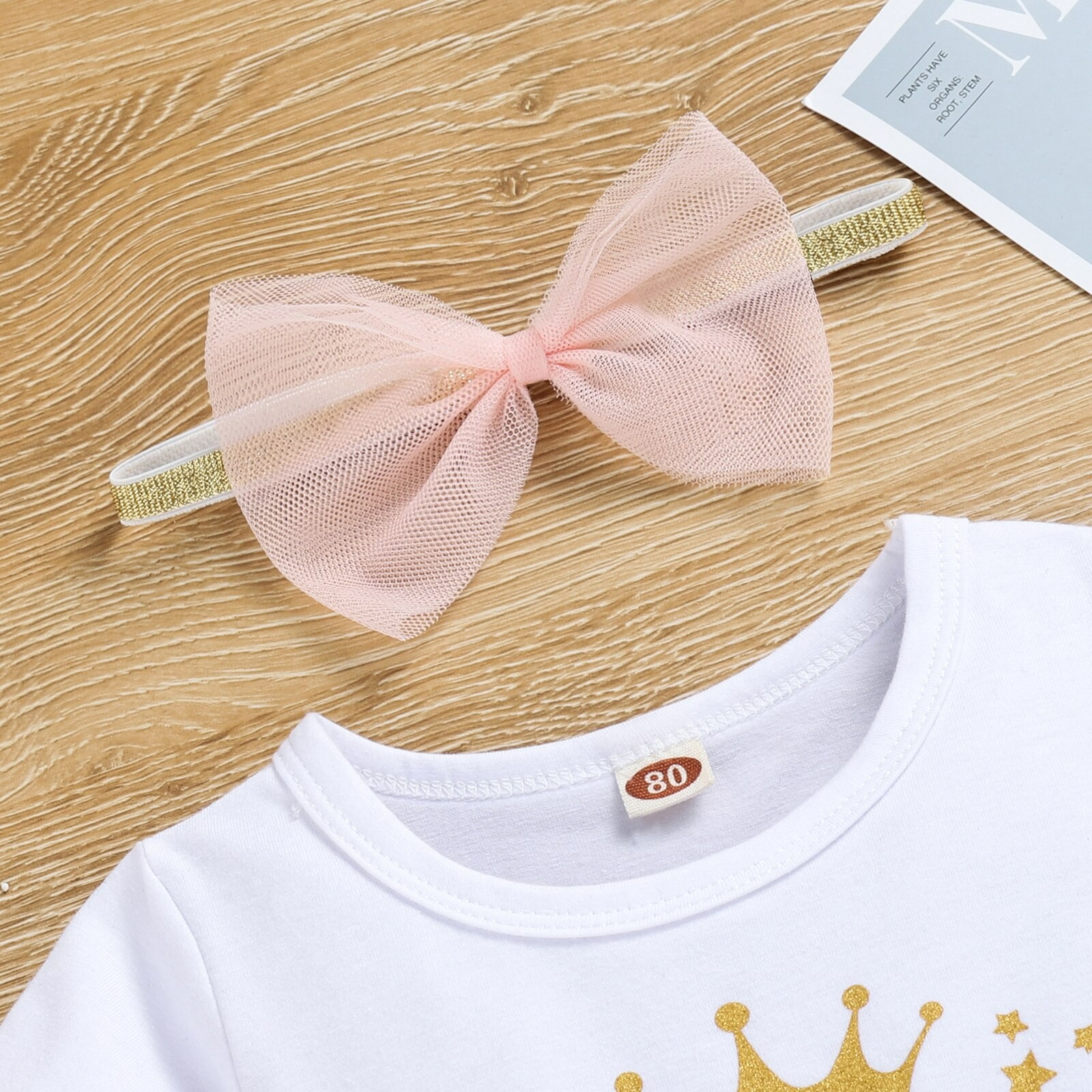 Pink birthday princess with matching tutu and headband(18-24m) - Image 5