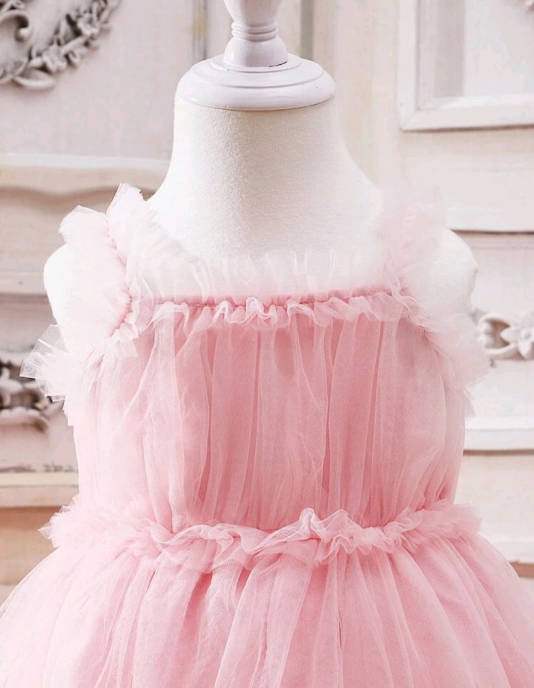 Pink Ruffle Dress - Image 2