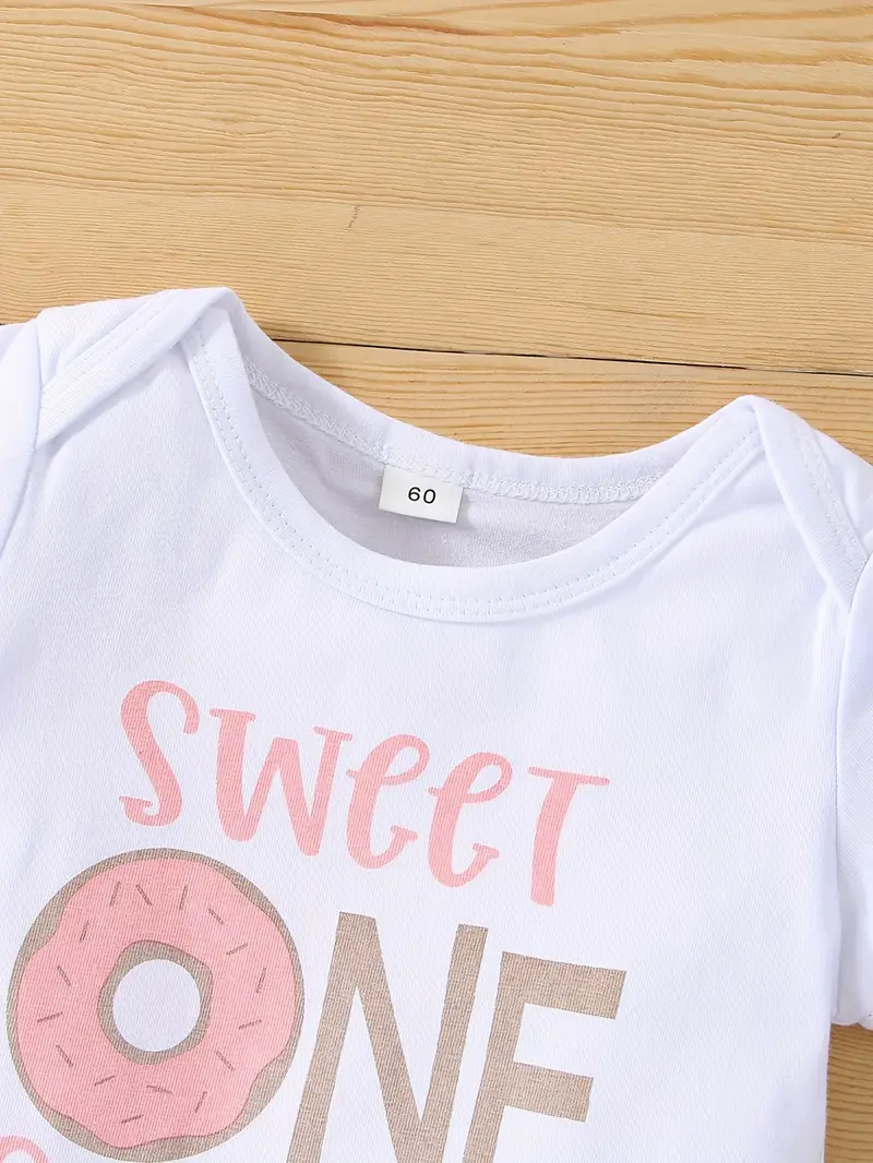 Pink sweet one summer set(6-12m) - Image 3