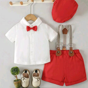 Red Gentleman Suit 5PSC