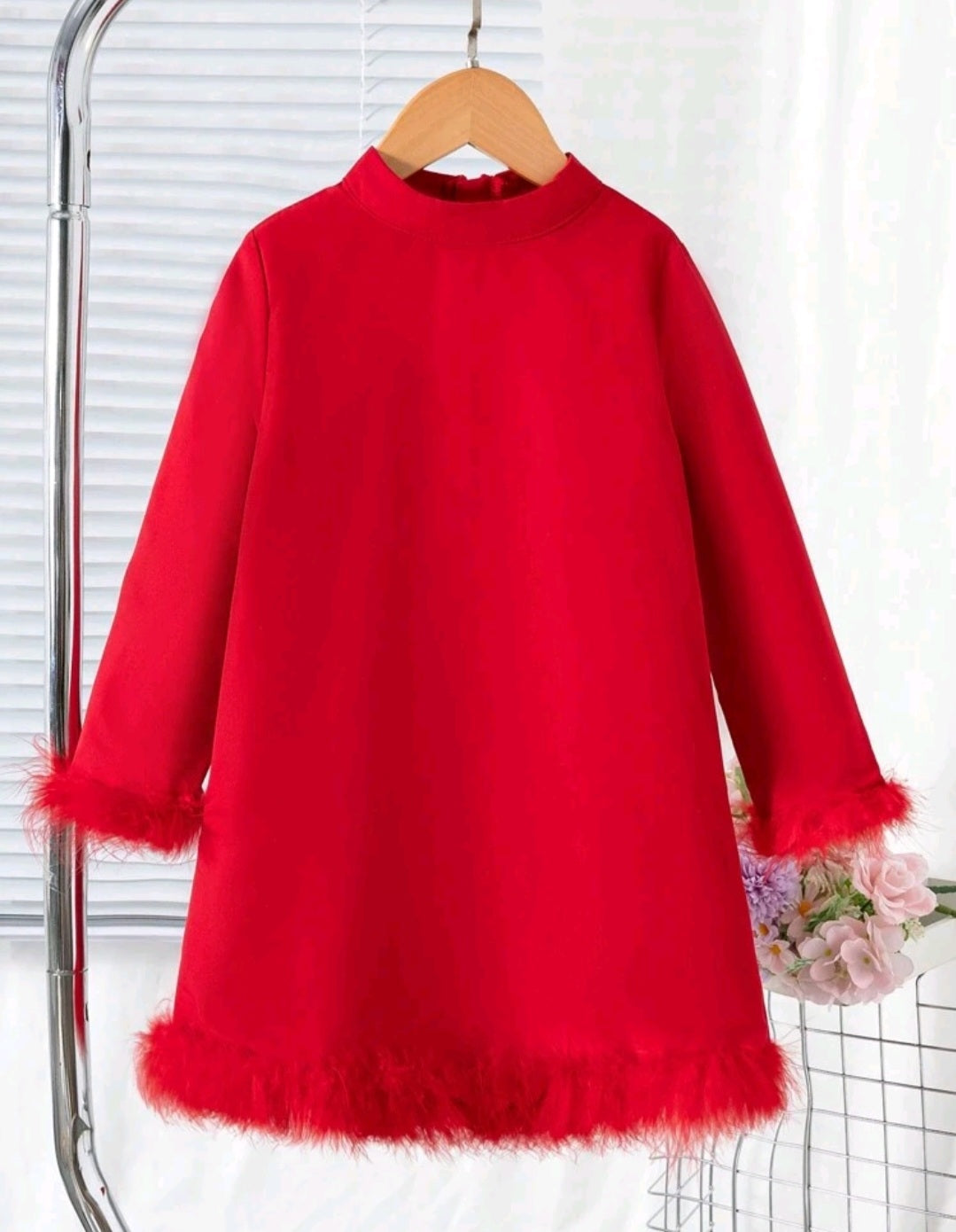 Red Party Dress - Image 5