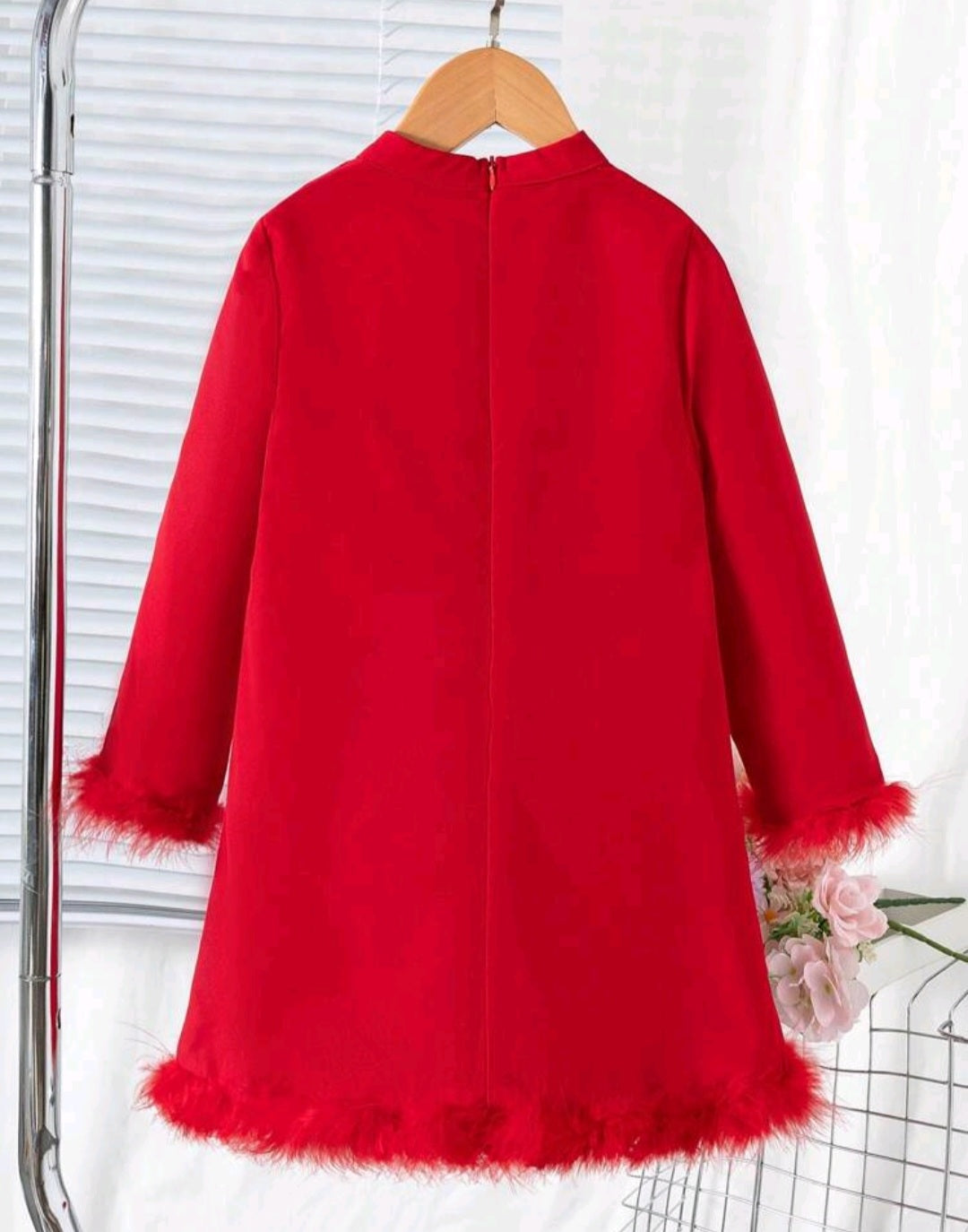 Red Party Dress - Image 3