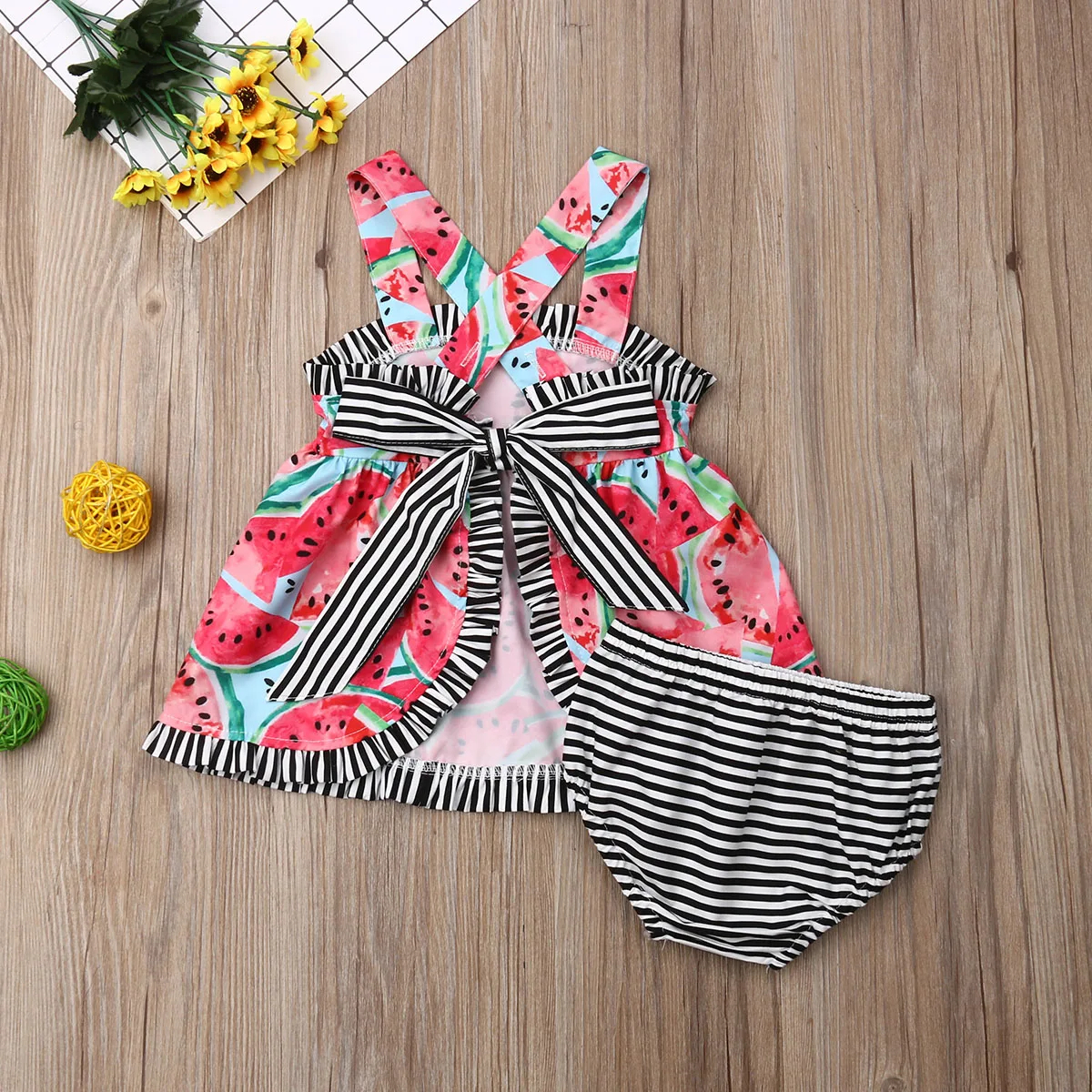 Watermelon striped set - Image 4