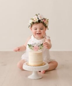 White Lace Boho Romper - Image 2