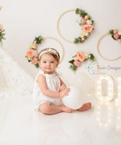 White Lace Boho Romper - Image 6
