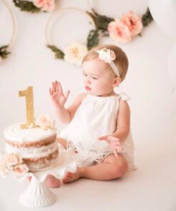 White Lace Boho Romper