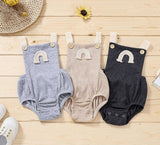 Charcoal Rainbow Romper - Image 3