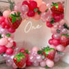 Strawberry Balloon Set 102PCS