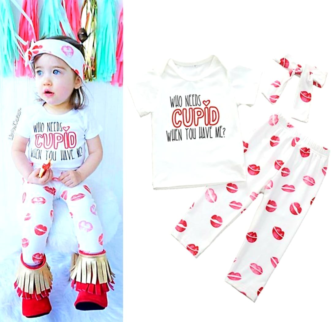 Who Needs Cupid When You Have Me 3PSC Outfit - Image 2