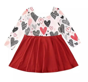 Heart Princess Style Dress