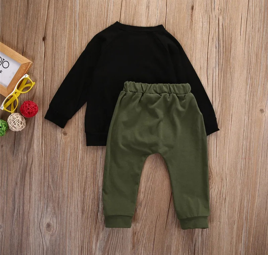 Aint No Mama Like The One I Got, Long Sleeve Crew Top and Pants - Image 3