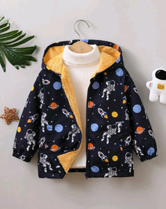 Astronaut Fux Fur Lined Jacket
