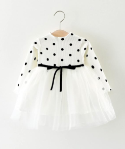 Alternative view of Winter polka tulle dress